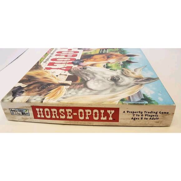 Horse-Opoly Equine Equestrian Themed Monopoly Board Game COMPLETE Excellent Cond - Picture 12 of 14